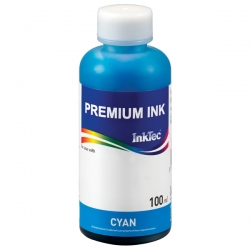 Inkoust InkTec pro Canon CLI-551C 100ml azurový
