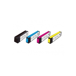 HP 970XL/971XL pack kompatibilních kazet Peach, černá (250ml) + 3 barvy (110ml)