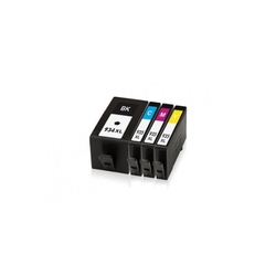 HP 934XL/935XL pack kompatibilních kazet s novým čipem Peach, černá (49ml) + 3 barvy (12ml)