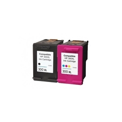HP 300XL pack kompatibilních inkoustových kazet Peach, 19ml/21ml