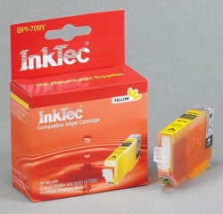 Canon PGI-9Y kompatibilní inkoustová kazeta s čipem InkTec žlutá