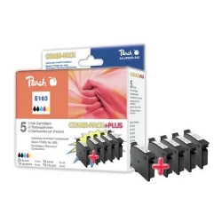 Epson T1636 pack plus kompatibilních inkoustových kazet s čipem Peach, 2x T1631 + T1632-T1634