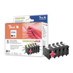 Epson T1816 pack plus kompatibilních inkoustových kazet Peach, 2x T1811 + T1812-T1814