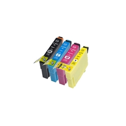 Epson T3476XL pack kompatibilních inkoustových kazet, černá + barvy
