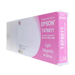 Epson T478011 compatible 220ml Dye Light Magenta