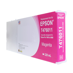 Epson T476011 compatible 220ml Dye Magenta