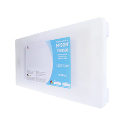 Epson T549500 compatible 500ml Pigment Light Cyan