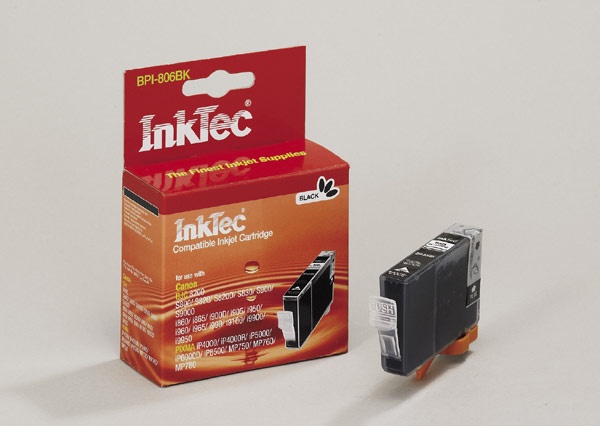 Canon BCI-6BK černá kompatibilní kazeta InkTec