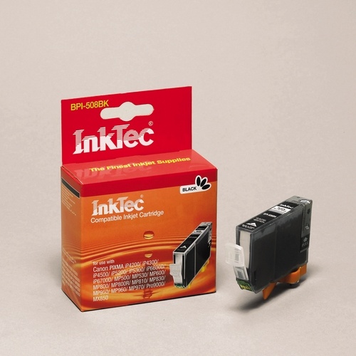 Canon CLI-8Bk černá (foto) kompatibilní kazeta InkTec s čipem
