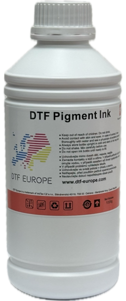 DTF Textile Transfer Ink 1l Fluorescent Red