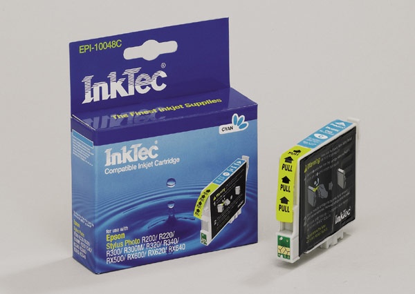 InkTec Epson T0482 kompatibilní azurová, 17,8ml