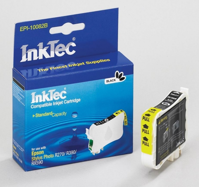 Epson T0821 černá kompatibilní kazeta InkTec