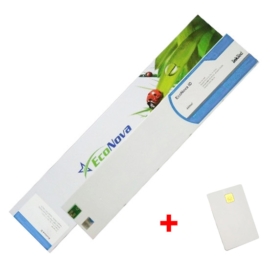 Agfa kompatibilní kazeta InkTec EcoNova ID 440ml Light Cyan + SmartCard