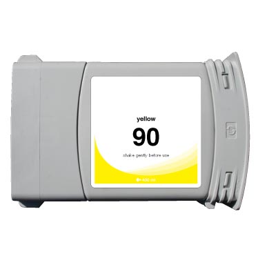 HP 90 (C5065A) kompatibilní 400ml Žlutá