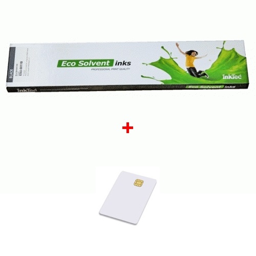 Inkoustová kazeta InkTec 440ml Black EcoNova Pigment pro Oce + SmartCard