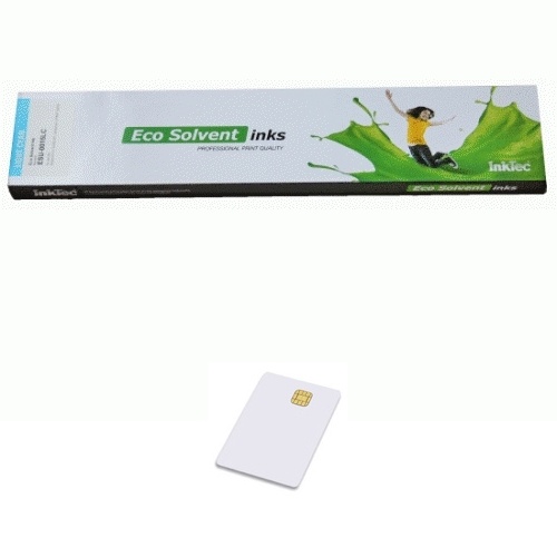 Inkoustová kazeta InkTec 440ml Light Cyan EcoNova Pigment pro Oce + SmartCard