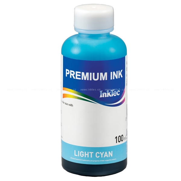 Inkoust InkTec pro Epson T6735, T6745 100ml světle azurový