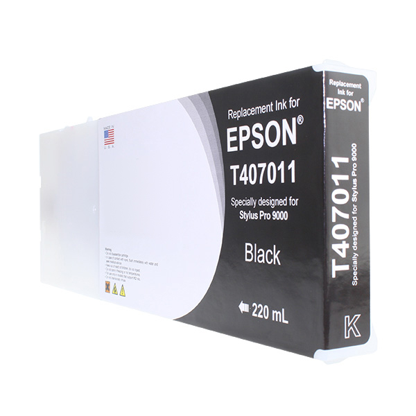 Epson T407011 kompatibilní 220ml Dye Black