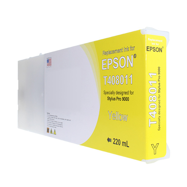 Epson T408011 kompatibilní 220ml Dye Yellow
