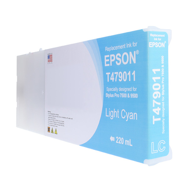Epson T479011 kompatibilní 220ml Dye Light Cyan