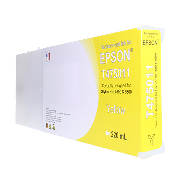 Epson T475011 kompatibilní 220ml Dye Yellow