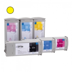 HP 789 (CH618A) compatible cartridge InkTec 775ml Latex Yellow