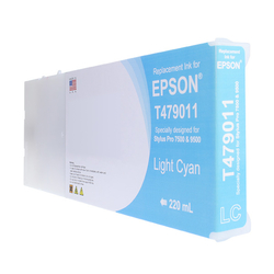 Epson T479011 compatible 220ml Dye Light Cyan